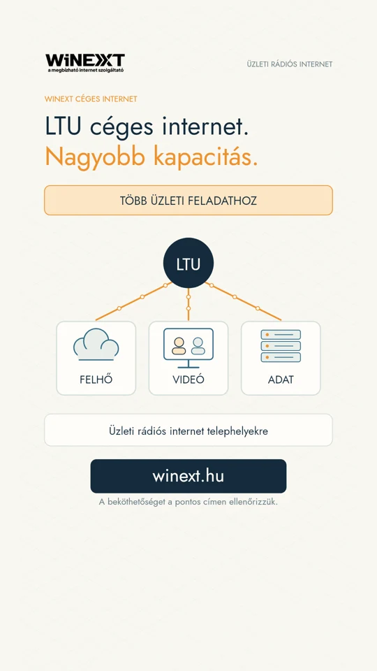 LTU céges internet: kapacitás és késleltetés – a videó kezdőképe